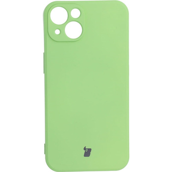 Etui Bizon Case Silicone do iPhone 13, zielone