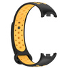 Pasek Bizon Strap Watch Octo do Xiaomi Mi Smart Band 8, czarno-żółty