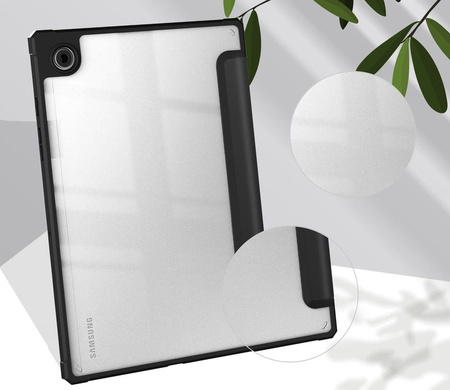 Etui Bizon Case Tab Clear Matt do Galaxy Tab A8 2021, czarne