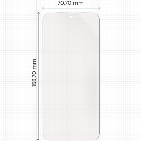 Folia matowa Bizon Glass Hydrogel Sun do Infinix Hot 50i, 2 sztuki