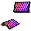 Etui Bizon Case Tab Croc do Apple iPad Mini (A17 Pro) 2024 / iPad Mini 6 2021, różowozłote