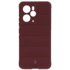 Pancerne etui Bizon Case Tur do Realme 14 5G, burgundowe