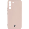 Etui Bizon Case Silicone do Galaxy S22, jasnoróżowe