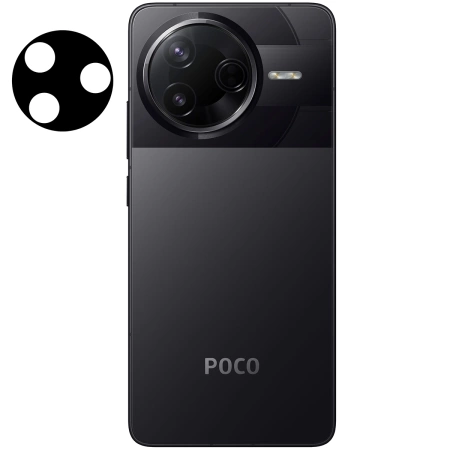 Szkło na aparat Bizon Glass Silk Lens do Xiaomi Poco F7 Pro, 2 sztuki