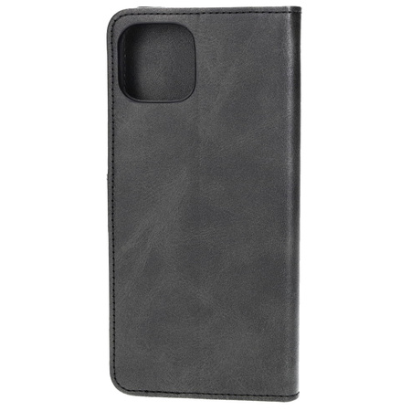 Etui z klapką Bizon Case Pocket do iPhone 15 Plus, czarne