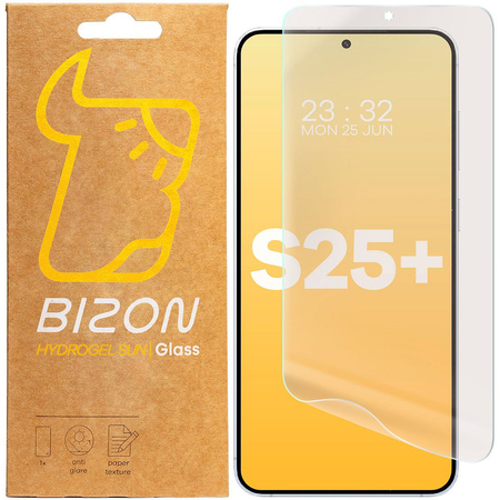 Folia matowa Bizon Glass Film Sun Duo do Galaxy S25 Plus, 2 sztuki