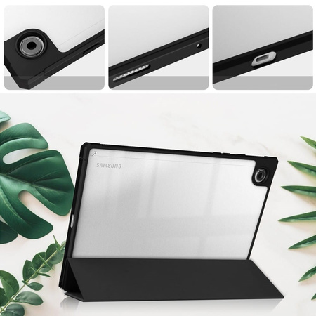 Etui Bizon Case Tab Clear Matt do Samsung Galaxy Tab A8 2021, czarne