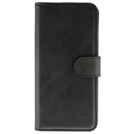 Etui z klapką Bizon Case Pocket do iPhone 17, czarne