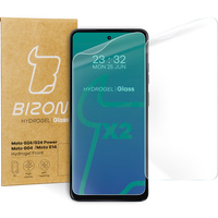 Folia hydrożelowa na ekran Bizon Glass Hydrogel Front Duo do Motorola Moto G04/G24/G24 Power/E14, 2 sztuki