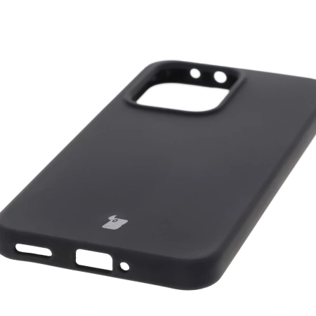 Silikonowe etui Bizon Soft Case do Oppo Reno13, czarne