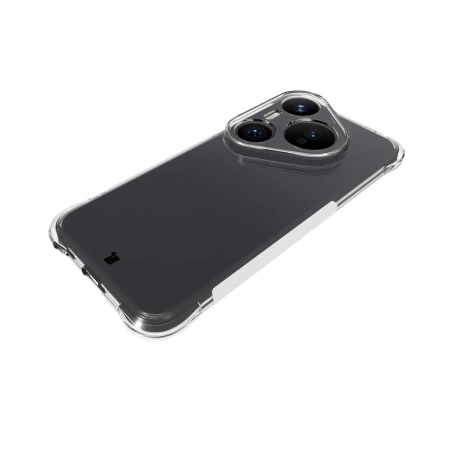 Elastyczne etui Bizon Case Salpa do Huawei Pura 80 Pro / Pro Plus, przezroczyste