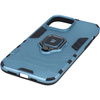 Etui Bizon Case Armor Ring do iPhone 13 Pro Max, niebieskie