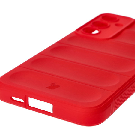 Pancerne etui Bizon Case Tur do Galaxy A55 5G, czerwone