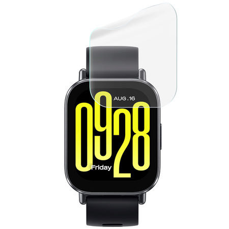 Folia hydrożelowa na ekran Bizon Glass Watch Hydrogel do Xiaomi Redmi Watch 5 Active, 2 sztuki