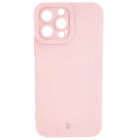 Ekologiczne etui Bizon Bio-Case do iPhone 13 Pro Max, różowe