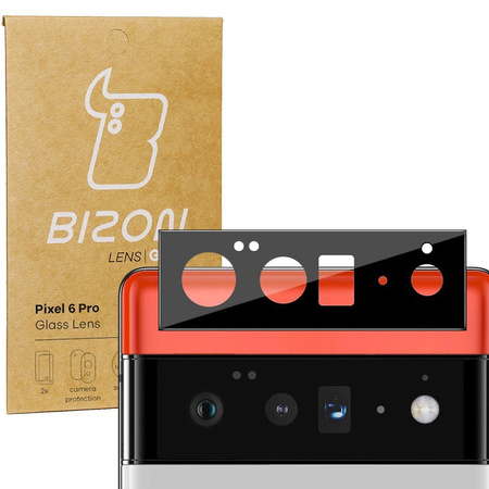 Szkło na aparat Bizon Glass Silk Lens dla Google Pixel 6 Pro, 2 sztuki