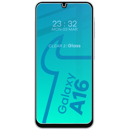 3x Szkło + szybka na aparat Bizon Clear 2 Pack do Galaxy A16 4G/5G