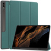Etui Bizon Case Tab Lizard do Galaxy Tab S10 Ultra / S9 Ultra, ciemnozielone
