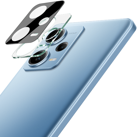 Szkło na aparat Bizon Glass Lens do Poco X5, Redmi Note 12 5G, 2 sztuki
