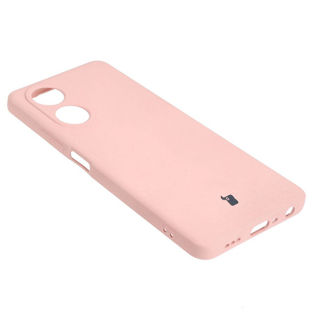 Etui Bizon Case Silicone do Oppo A58 4G, jasnoróżowe