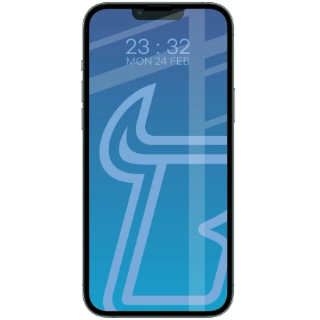 Szkło hartowane Bizon Glass Edge Duo do iPhone 13 Pro Max, czarna ramka, 2 sztuki