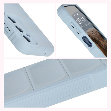 Pancerne etui Bizon Case Tur do Galaxy M35 5G, jasnoniebieskie