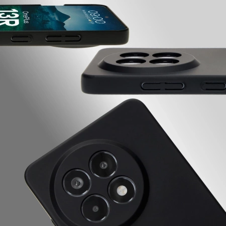 Etui Bizon Case Łupka do OnePlus 13R, czarne