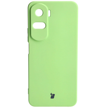 Etui Bizon Case Silicone do Honor 90 Lite, jasnozielone