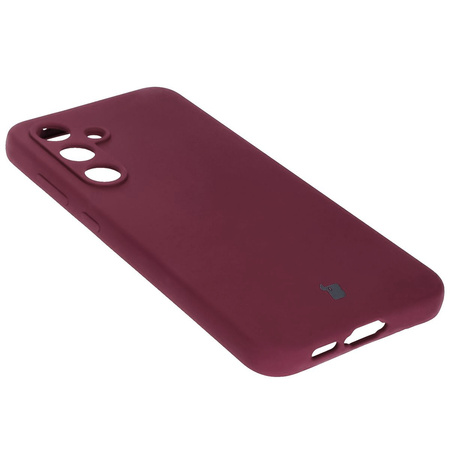 Silikonowe etui Bizon Soft Case do Galaxy S24 FE, ciemnofioletowe