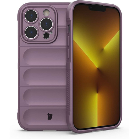 Pancerne etui Bizon Case Tur do iPhone 14 Pro, jasnofioletowe