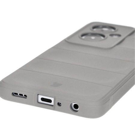 Pancerne etui Bizon Case Tur do Oppo A79 5G, jasnoszare