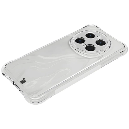 Elastyczne etui + 2x folia na ekran Bizon Case Clear Pack do Honor Magic7 Pro