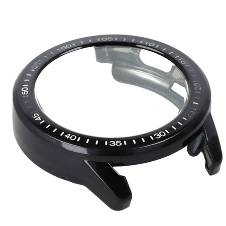 Etui Bizon Case Watch Felipe do Xiaomi Watch S3 47 mm, czarne