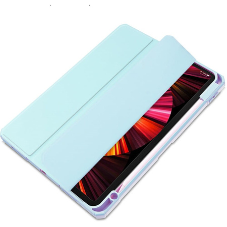 Etui Bizon Case Tab Clear Matt do Apple iPad Pro 11 2022/2021/2020/2018, błękitne