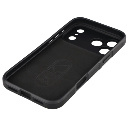 Pancerne etui Bizon Case Tur do iPhone 17 Pro Max, czarne