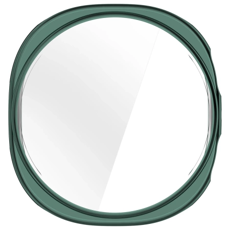 Etui z osłoną ekranu Bizon Case Watch Felipe do Galaxy Watch 8 40 mm, zielone