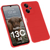 Pancerne etui Bizon Case Tur do Xiaomi Redmi 13C 5G, czerwone