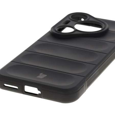 Pancerne etui Bizon Case Tur do Huawei Pura 70 Pro / Pro+, czarne