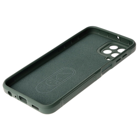 Pancerne etui Bizon Case Tur do Galaxy M33 5G, ciemnozielone