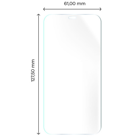 Folia hydrożelowa na ekran Bizon Glass Hydrogel Front Duo do iPhone 12 Mini, 2 sztuki