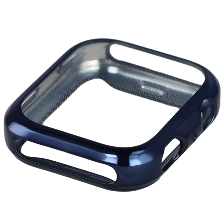 Etui z osłoną ekranu Bizon Case Watch Felipe do Huawei Watch Fit 4, niebieskie