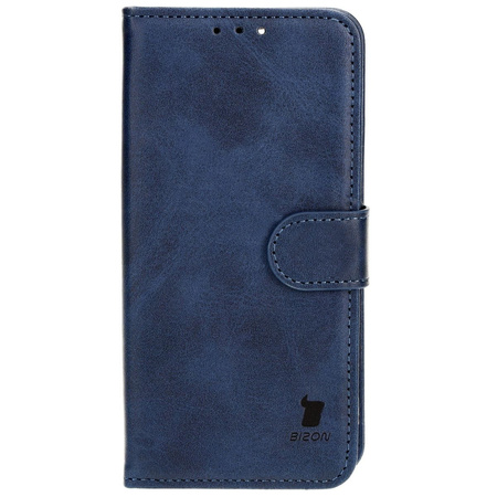 Etui z klapką Bizon Case Pocket do iPhone 13 Pro, granatowe