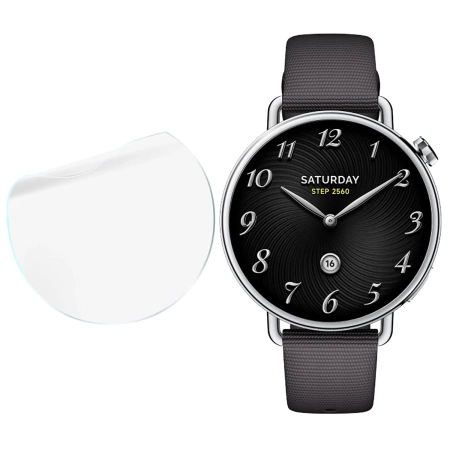 Folia hydrożelowa na ekran Bizon Glass Watch Hydrogel do Xiaomi Watch S4 41 mm, 1 sztuka