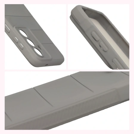 Pancerne etui Bizon Case Tur do Galaxy S26 Plus, jasnoszare