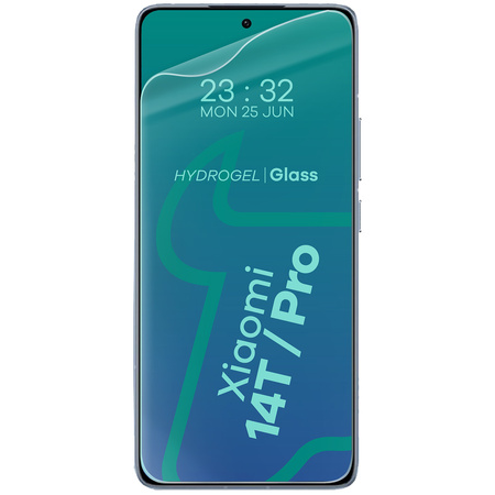 Folia hydrożelowa na ekran Bizon Glass Hydrogel Front Duo do Xiaomi 14T/14T Pro, 2 sztuki