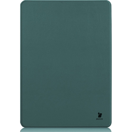 Etui Bizon Case Tab Croc do Microsoft Surface Pro 11 / 10 / 9, ciemnozielone