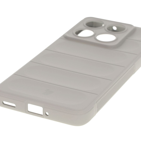 Pancerne etui Bizon Case Tur do Xiaomi 14T Pro, jasnoszare