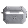 Etui Bizon Case Headphone Armor do Apple Airpods Pro 2, szare