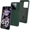 Silikonowe etui Bizon Soft Case do Realme GT 7 Pro, ciemnozielone