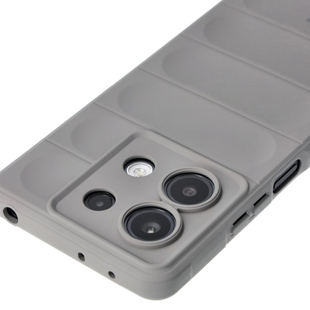 Pancerne etui Bizon Case Tur do Xiaomi Redmi Note 13 5G, jasnoszare